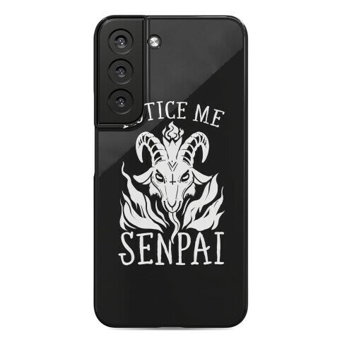 Notice Me Senpai! (Baphomet) Phone Case