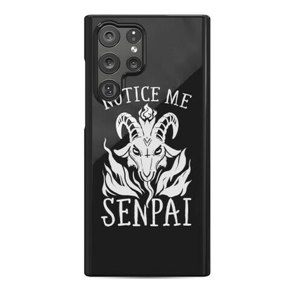 Notice Me Senpai! (Baphomet) Phone Case
