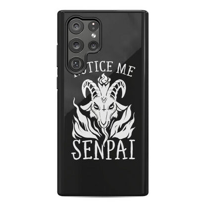 Notice Me Senpai! (Baphomet) Phone Case