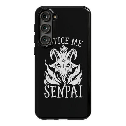Notice Me Senpai! (Baphomet) Phone Case