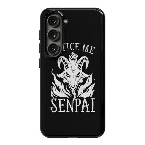 Notice Me Senpai! (Baphomet) Phone Case