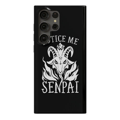 Notice Me Senpai! (Baphomet) Phone Case