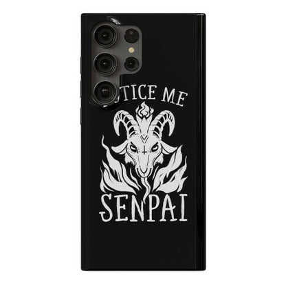 Notice Me Senpai! (Baphomet) Phone Case