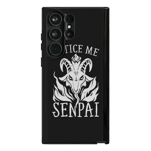 Notice Me Senpai! (Baphomet) Phone Case