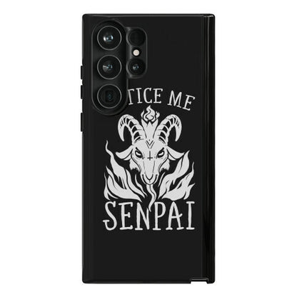Notice Me Senpai! (Baphomet) Phone Case