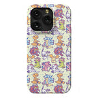 Digital Monsters Pattern Phone Case