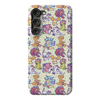 Digital Monsters Pattern Phone Case