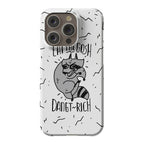 Eat the GOSH DaNGT RICH Raccoon Phone Case