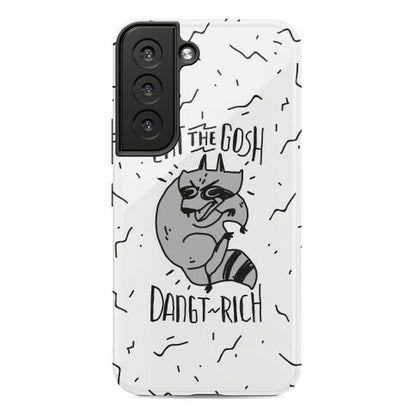 Eat the GOSH DaNGT RICH Raccoon Phone Case