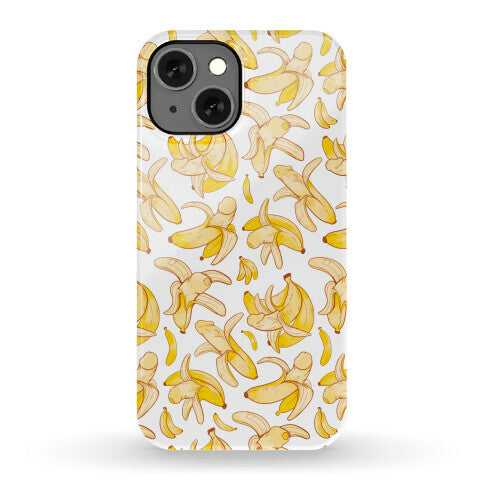 Banana penis pattern Phone Case