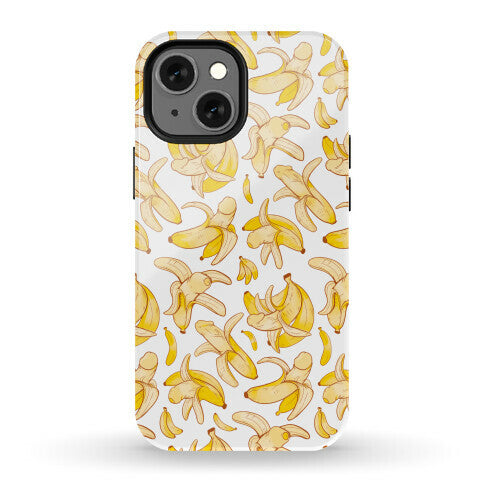 Banana penis pattern Phone Case