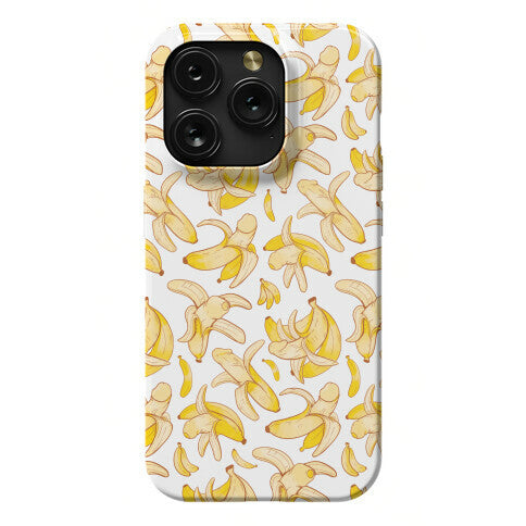 Banana penis pattern Phone Case