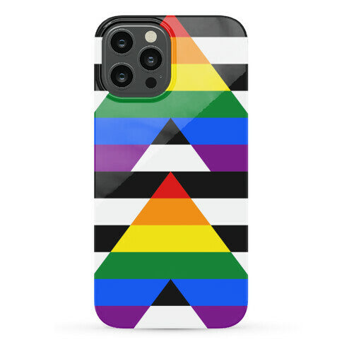 Ally Pride Flag Phone Case