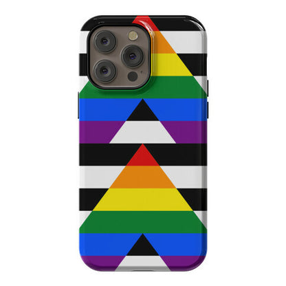 Ally Pride Flag Phone Case
