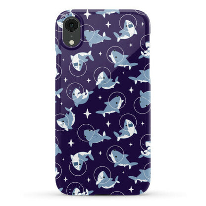 Space Shark Pattern Phone Case