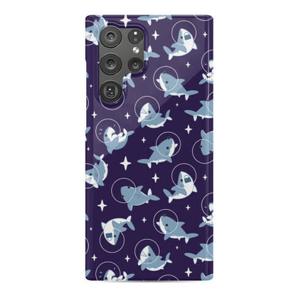 Space Shark Pattern Phone Case