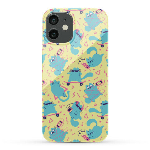 90's Cats Pattern Phone Case