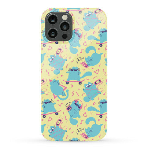 90's Cats Pattern Phone Case