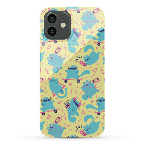 90's Cats Pattern Phone Case