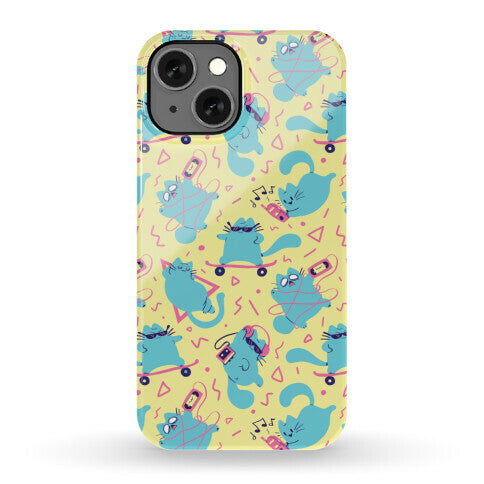 90's Cats Pattern Phone Case