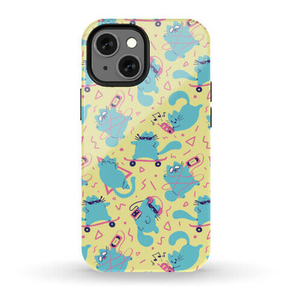 90's Cats Pattern Phone Case