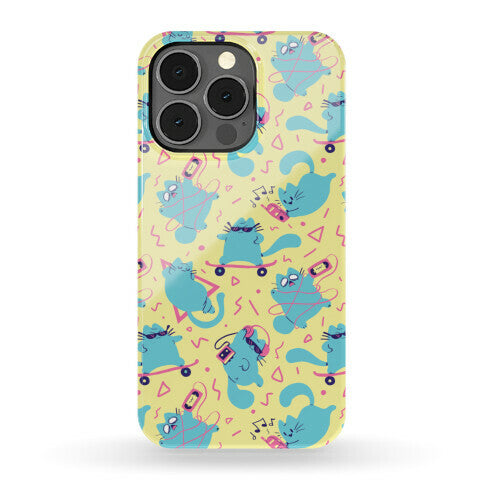 90's Cats Pattern Phone Case