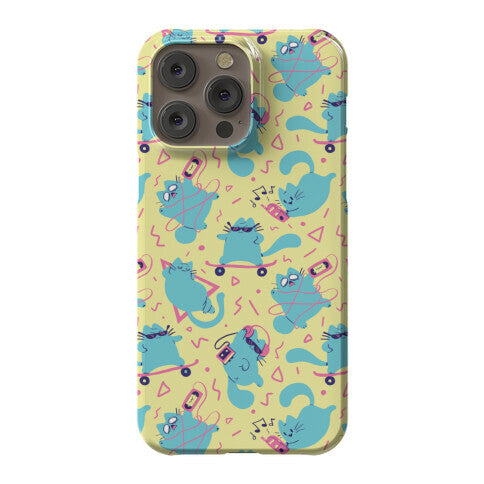 90's Cats Pattern Phone Case