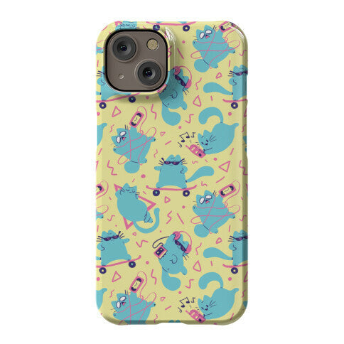 90's Cats Pattern Phone Case