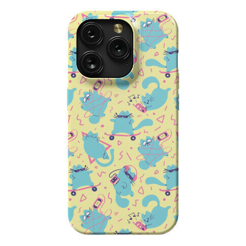 90's Cats Pattern Phone Case