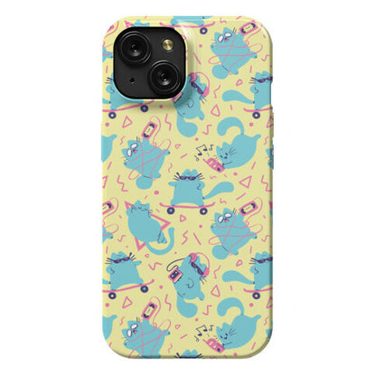 90's Cats Pattern Phone Case