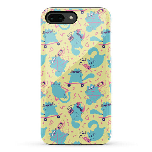 90's Cats Pattern Phone Case