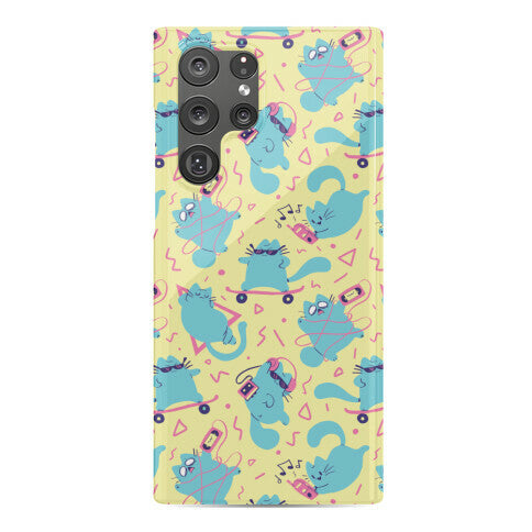 90's Cats Pattern Phone Case