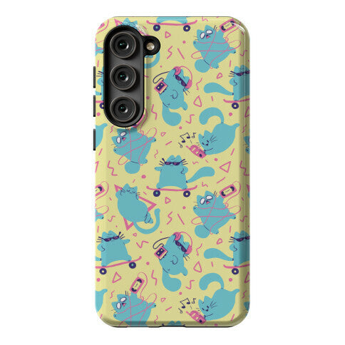 90's Cats Pattern Phone Case