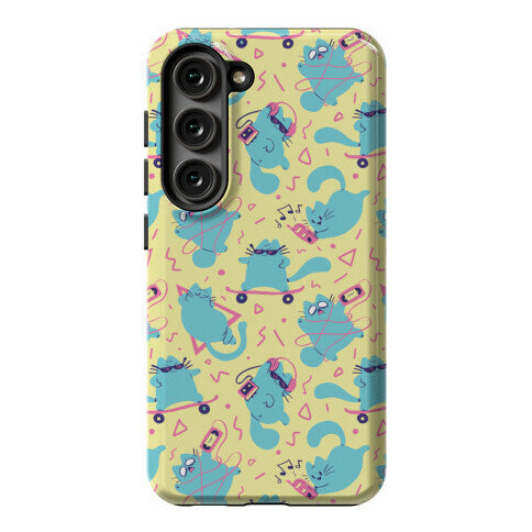 90's Cats Pattern Phone Case