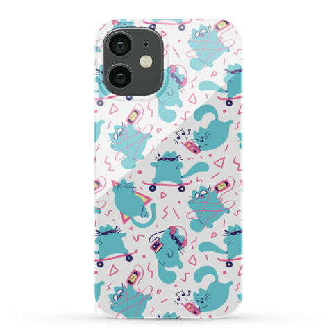 90's Cats Pattern Phone Case