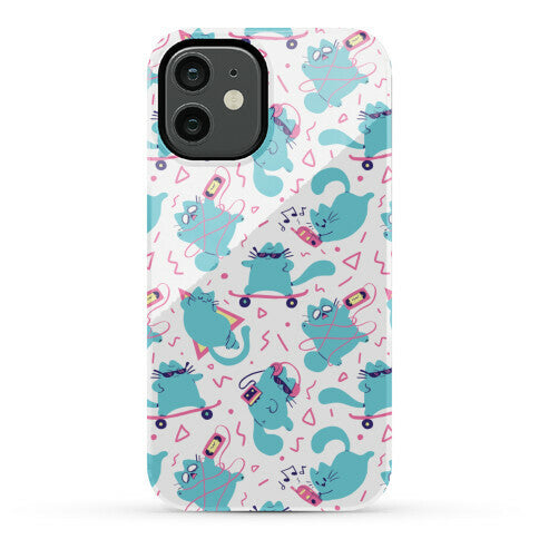 90's Cats Pattern Phone Case