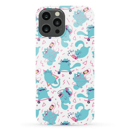 90's Cats Pattern Phone Case