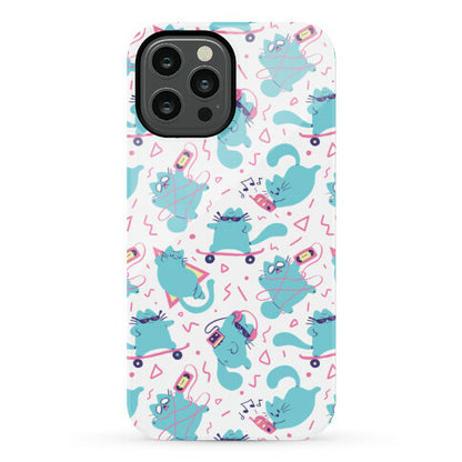 90's Cats Pattern Phone Case