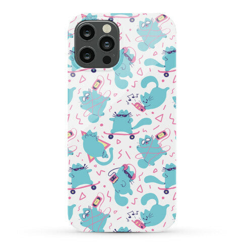 90's Cats Pattern Phone Case