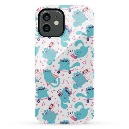 90's Cats Pattern Phone Case