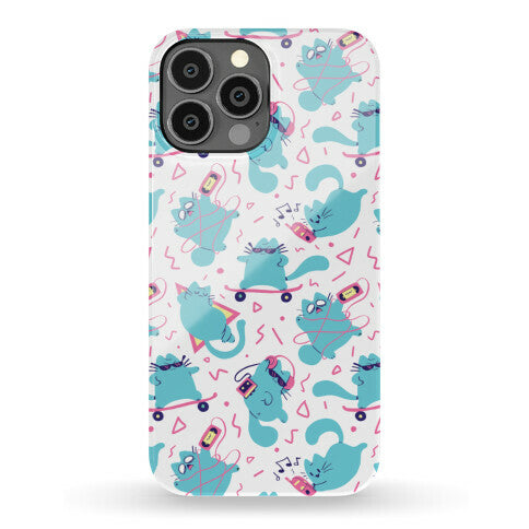 90's Cats Pattern Phone Case