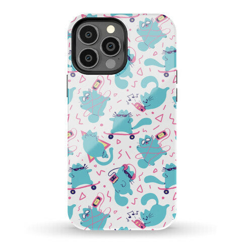 90's Cats Pattern Phone Case