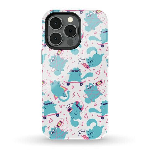 90's Cats Pattern Phone Case