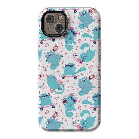 90's Cats Pattern Phone Case