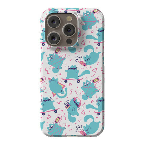 90's Cats Pattern Phone Case