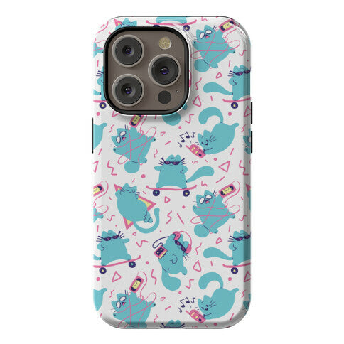 90's Cats Pattern Phone Case