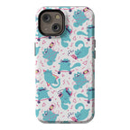 90's Cats Pattern Phone Case