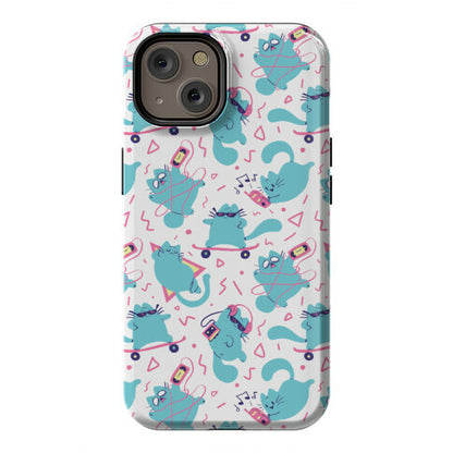 90's Cats Pattern Phone Case