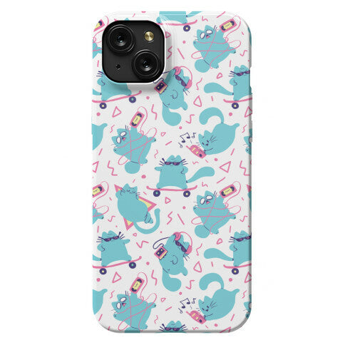 90's Cats Pattern Phone Case