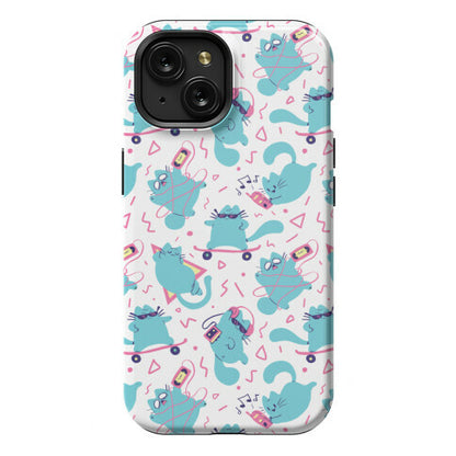 90's Cats Pattern Phone Case